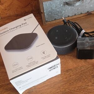 Nola Wireless Charging Pad - Black. Not In Sale